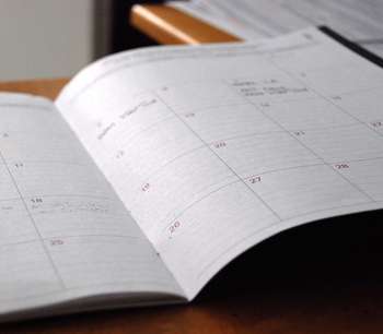 Agenda und Jahresplaner
