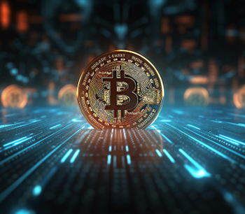 Abbildung eines Bitcoin