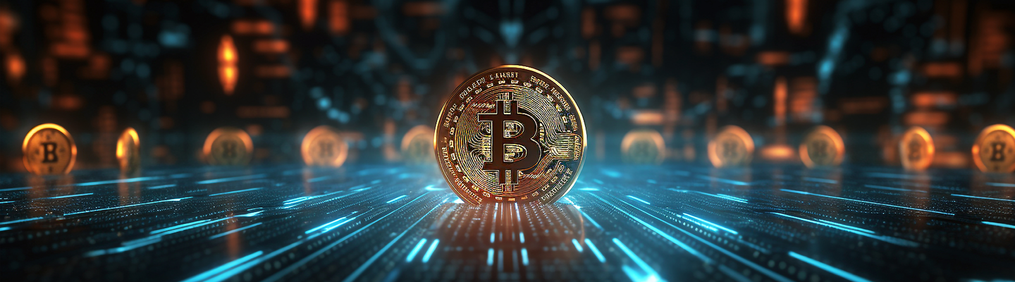 Abbildung eines Bitcoin